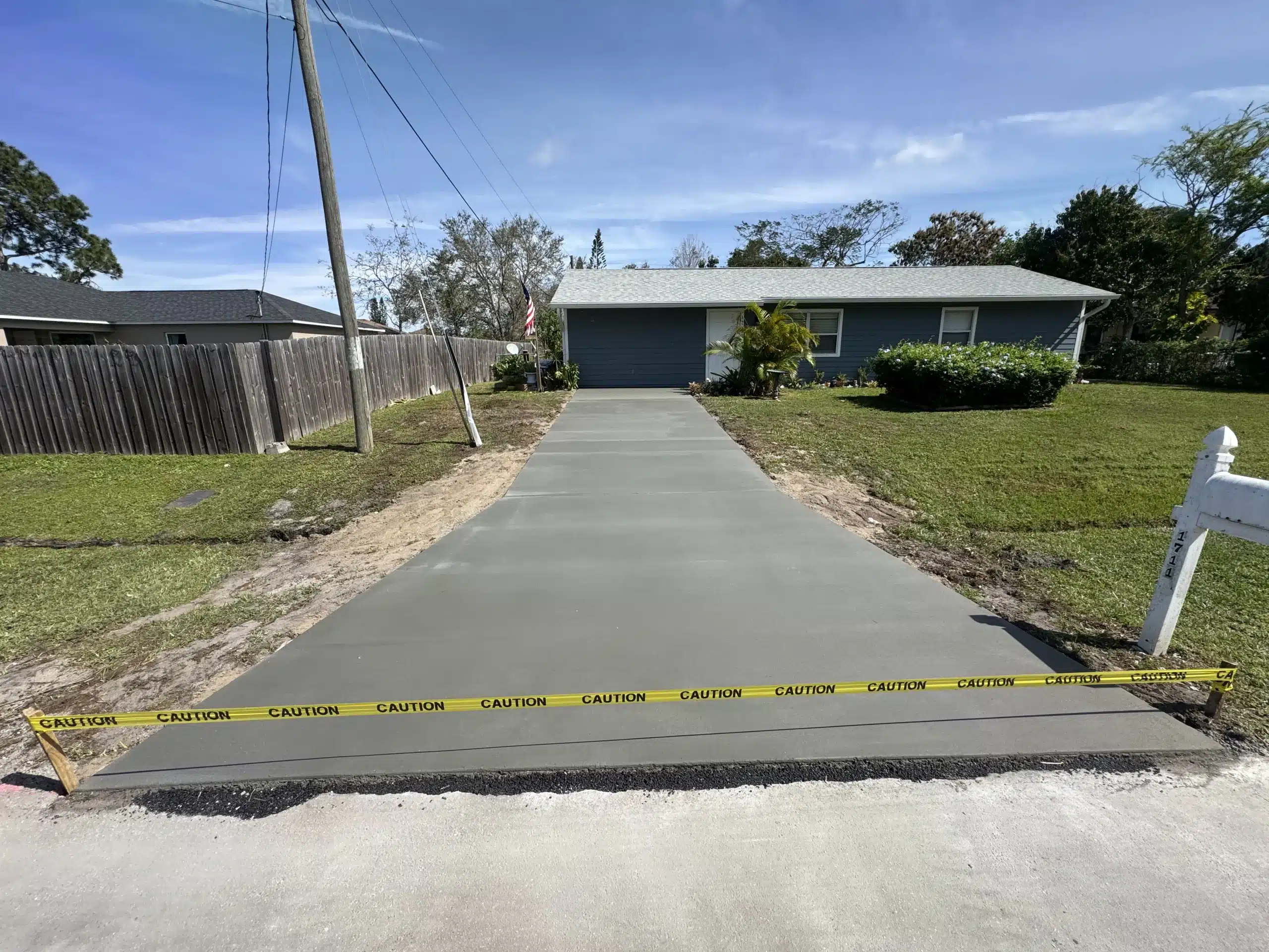 Jnl concrete driveway